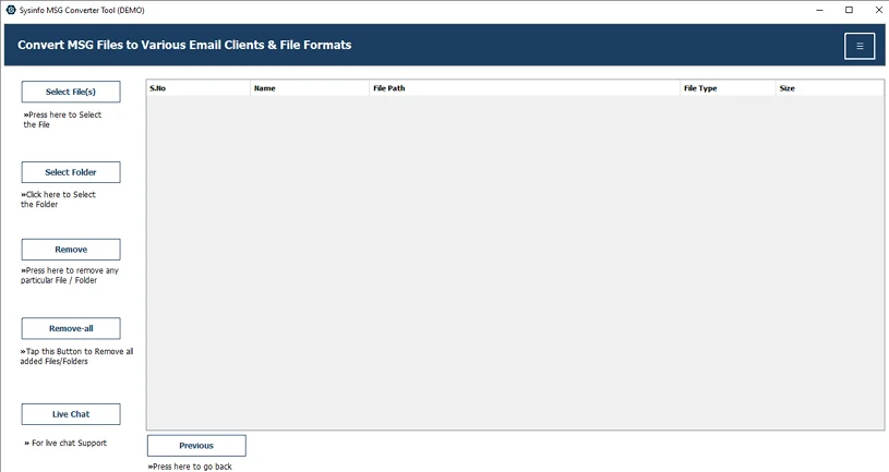 Download the MSG Converter Tool.