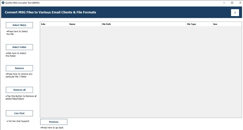 Download the MSG Converter Tool.