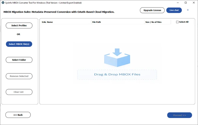 Download the MBOX Converter Tool.