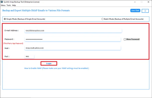 Then, log in with Sympatico credentials.
