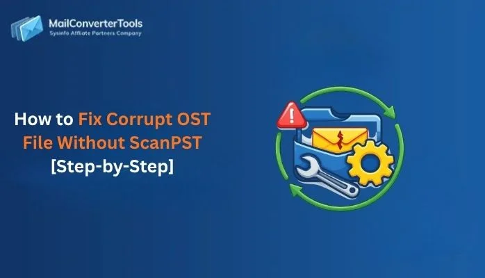 fix corrupt OST file without scanpst