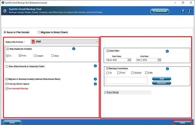 Step 4 Apply the filters