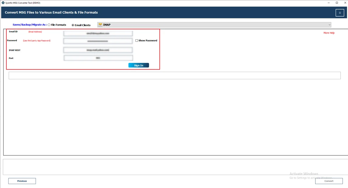 Then, sign in using your Titan Mail credentials.