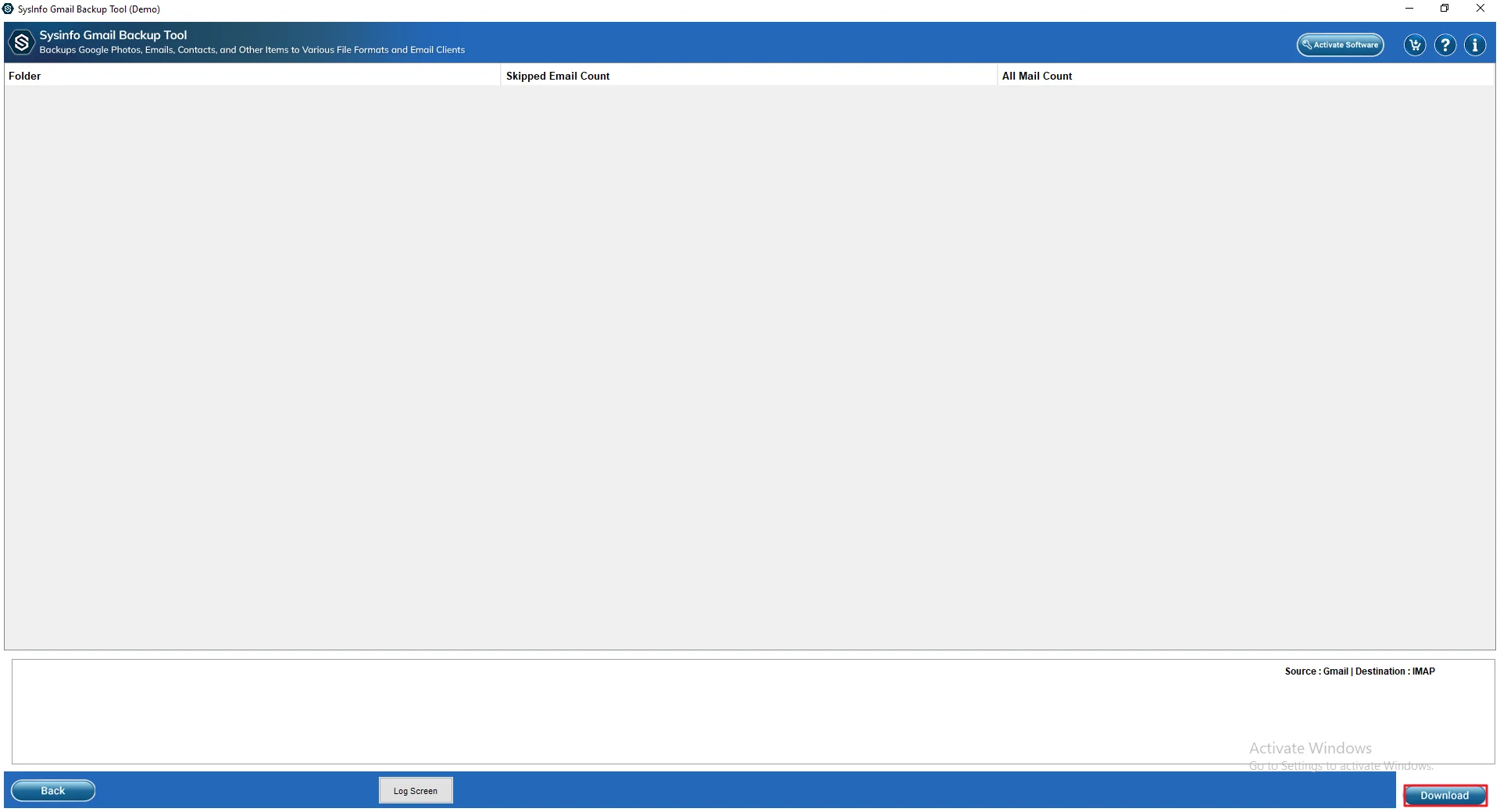 At the end, click on the Download button.