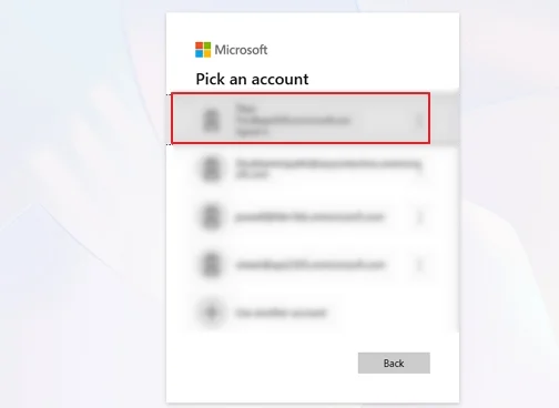 Further, you need to sign in with your OneDrive credentials and wait for the tool to fetch your data and show it in a tree structure. Select the files to export 
