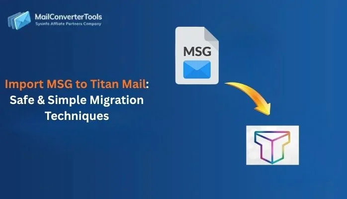 Import MSG to Titan Mail