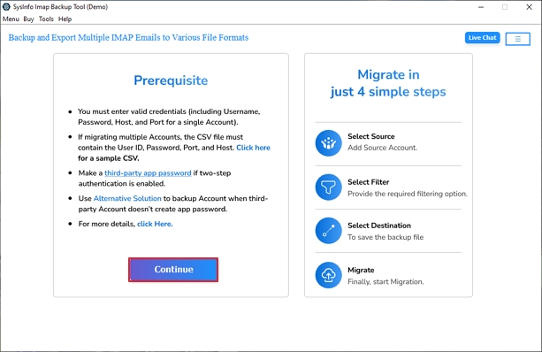 Migrate Rackspace to Gmail
