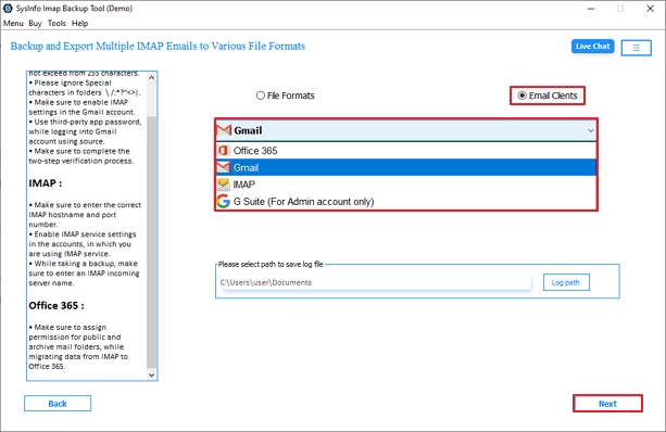 Migrate Rackspace to Gmail
