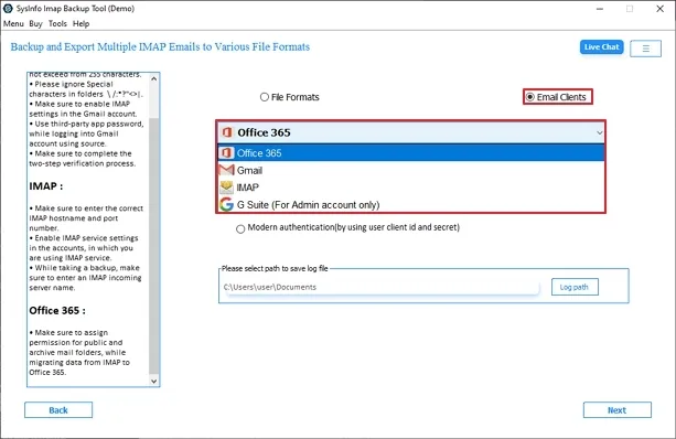 Migrate Frontier Emails to Office 365