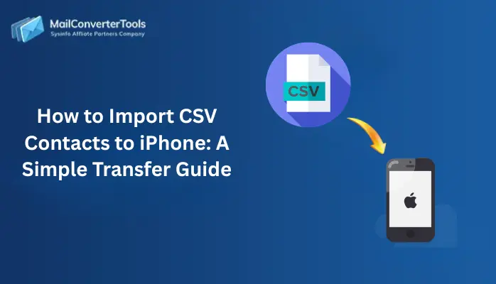 Import CSV Contacts to iPhone