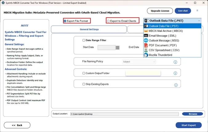 Import Google Takeout to Thunderbird