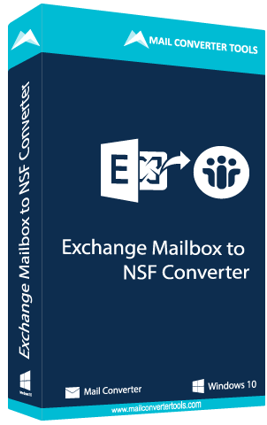 Exchange Mailbox to NSF Converter Box