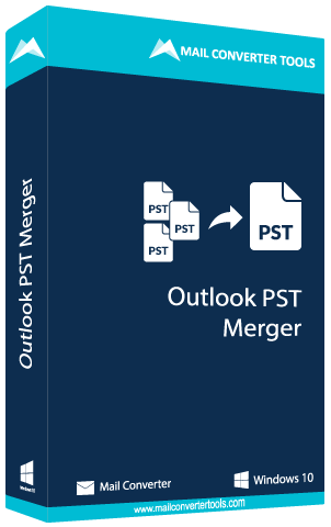Outlook PST Merger Software Box