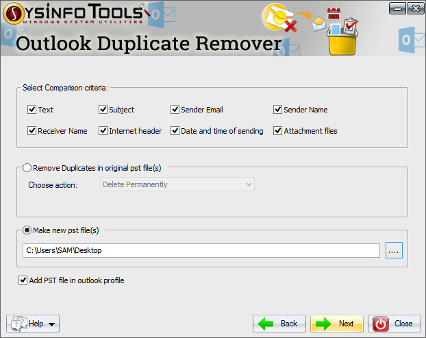 remove duplicate emails in outlook 2016 free